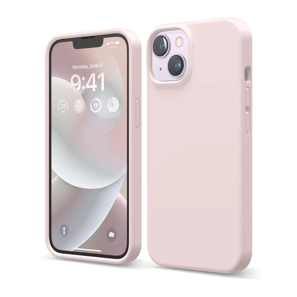 Smcase iPhone 14 Kılıf LSR Liquid Lansman Silikon - Resim 2