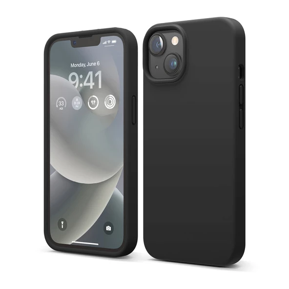 Smcase iPhone 14 Kılıf LSR Liquid Lansman Silikon - Resim 3