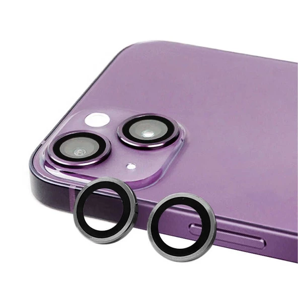 Smcase iPhone 14 CL-07 Kamera Metal Koruyucu ürün görseli 1