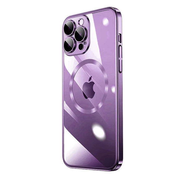 Smcase iPhone 14 Pro Kılıf Magsafe Wiriless Özellikli Tareks Rixos Sert Kapak ürün görseli 1