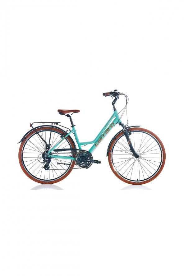 28" CARRARO ELITE 705 Kadın Bisikleti 430H Full Shimano 21 Vites ürün görseli 1
