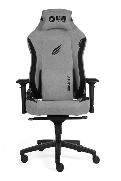 Hawk Gaming Chair Future Kumaş Oyuncu Koltuğu (Gray) ürün görseli 1