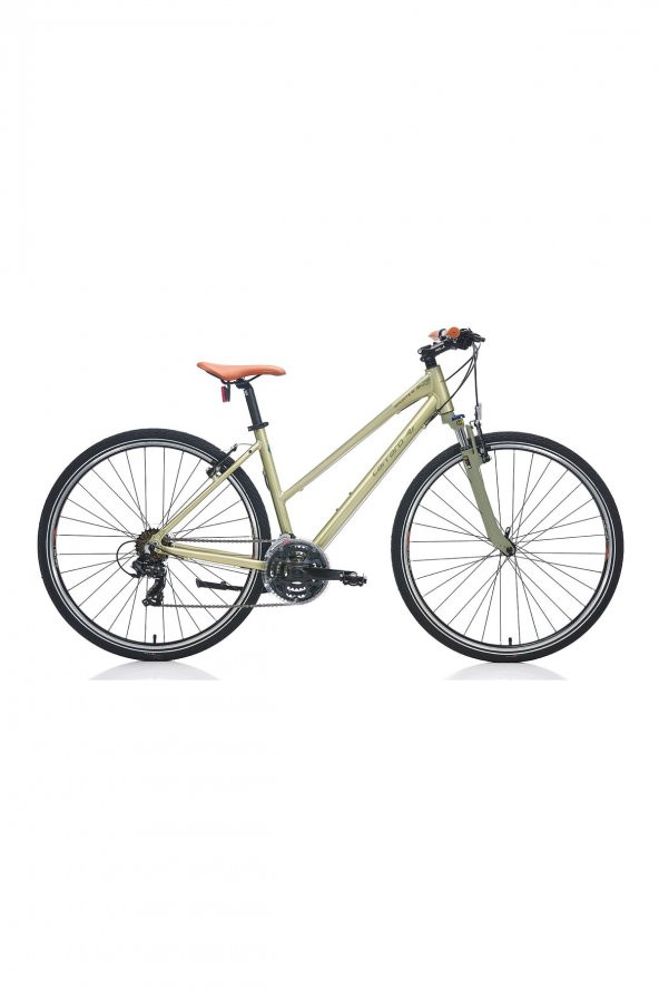 Carraro Sportive 222 28" Jant Kadın Gezi Bisikleti Shimano 21 Vites Mat mor gri ürün görseli 1