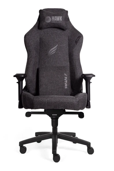 Hawk Gaming Chair Future Kumaş Oyuncu Koltuğu (Coal) ürün görseli 1
