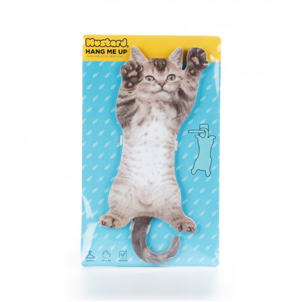 Mustard Cat Asılabilir Notluk - Resim 3
