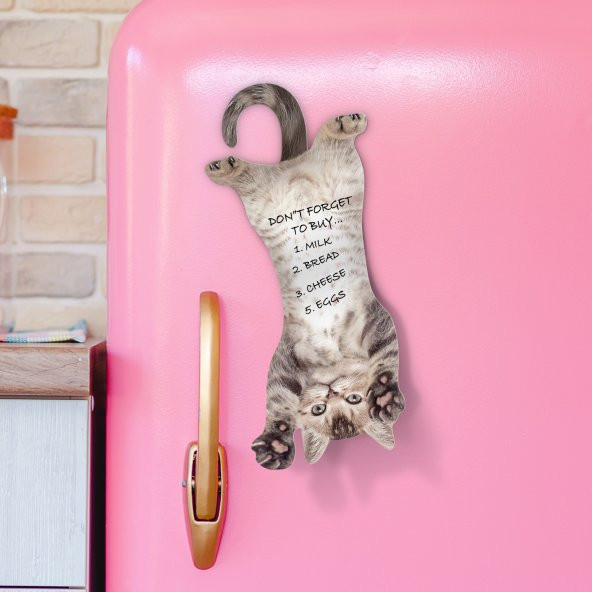 Mustard Cat Asılabilir Notluk - Resim 9