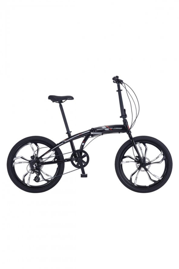 Salcano SLCN 400 24 HD Shimano Altus Katlanır Bisiklet Koyu petrol rengi ürün görseli 1