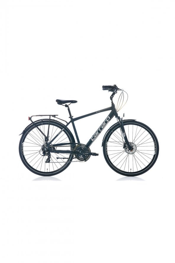 CARRARO ELITE 706 28 JANT Hidrolik Disk FULL SHİMANO 21 VİTES MAT SİYAH GRİ ürün görseli 1