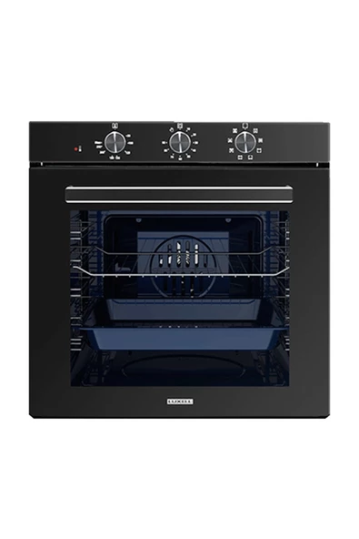 Luxell A68-SF3 88 Lt Süper Kristal Ankastre Siyah Fırın New Series ürün görseli 1