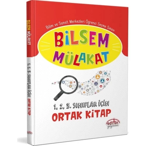 Editör Yayınevi Bilsem Mülakat 1-2-3. Sınıf Için Ortak Kitap ürün görseli 1