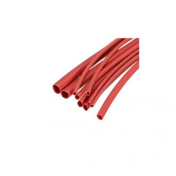 4.8mm Kırmızı Isı İle Daralan Makaron-1 Metre ürün görseli 1