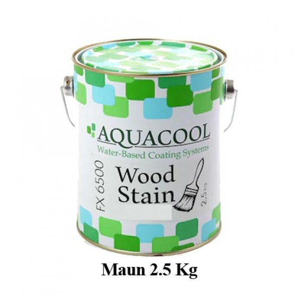 Aquacool Su Bazlı Dış Mekan Verniği Maun 2.5 Kg 77 ürün görseli 1