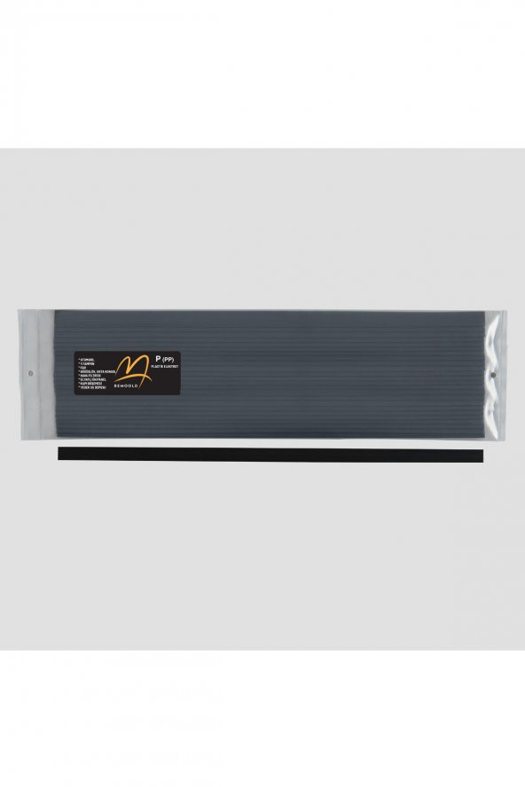 Bemoold P (PP) Siyah Geniş - 1 KG- Kiloluk Plastik Kaynak Elektrot ürün görseli 1