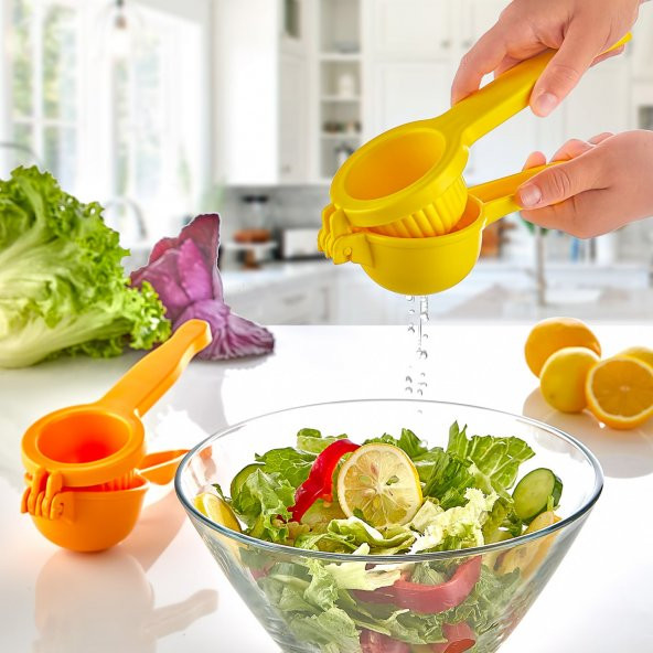 Pratik Sert Plastik Limon Sıkacağı - Limon Press ürün görseli 1