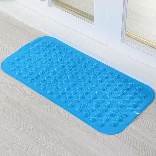 Silikon Vantuzlu Masajlı Banyo Duş Kaydırmaz Paspas Duşakabin paspası. ayak kaydırmaz masaj yapar ürün görseli 1
