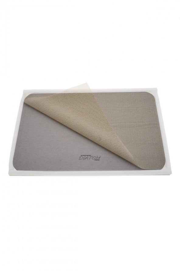 40*60 cm Diatomite Paspas Gri - Resim 4