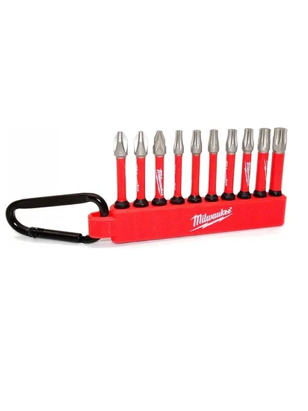 Milwaukee Bits Uç Seti Karışık 50mm 10 Parça ürün görseli 1