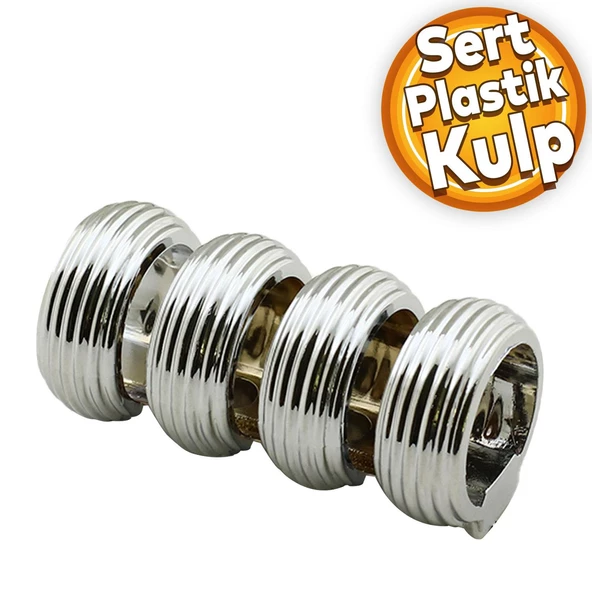 Icon Mobilya Çekmece Mutfak Dolap Dolabı Kapak Kulpu Kulpları Kulbu Krom Sert Plastik Kulp ürün görseli 1
