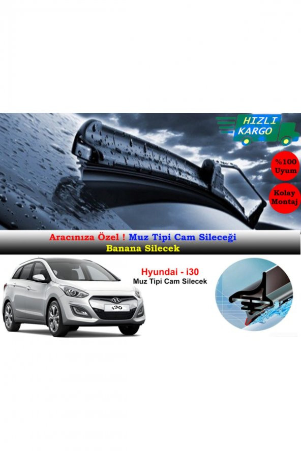 Inwells Hyundai I30 Muz Silecek Takımı 2013-2016 ürün görseli 1