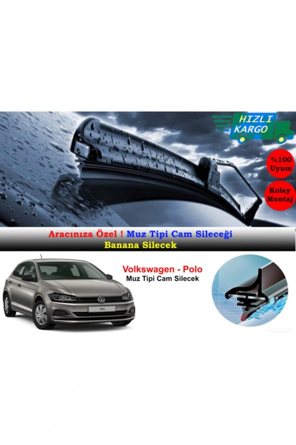 Inwells Volkswagen Polo 2018-2020 Muz Silecek Takımı ürün görseli 1