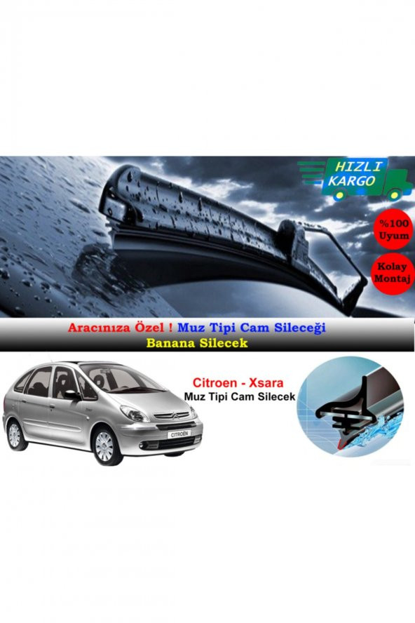Inwells Citroen Xsara Picasso Muz Silecek Takımı 2005-2010 ürün görseli 1