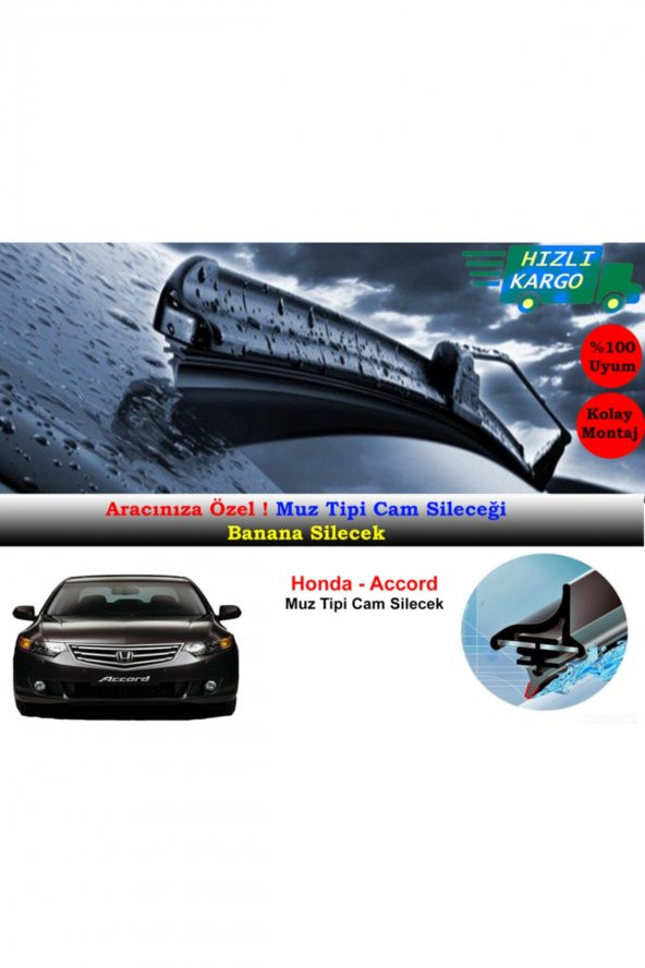 Inwells Honda Accord Muz Silecek Takımı 2008-2016 ürün görseli 1