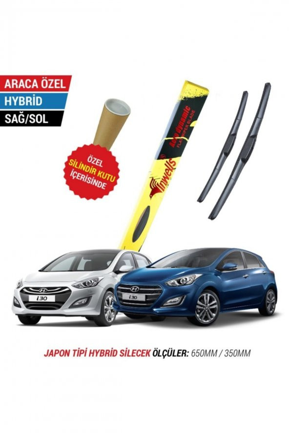 Inwells Hyundai I30 Silecek Takımı (2012-2017) Inwells Hybrid ürün görseli 1