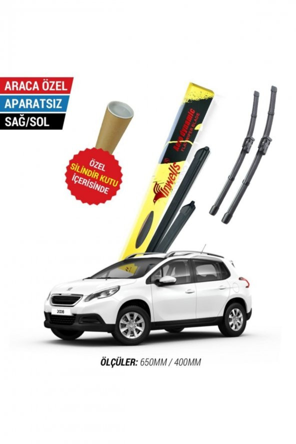 Inwells Peugeot 2008 Inwells Muz Silecek Takımı (2013-2019) ürün görseli 1