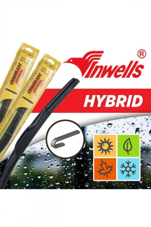Inwells Opel Insignia Inwells Hybrid Silecek Takımı (2008-2016) ürün görseli 1
