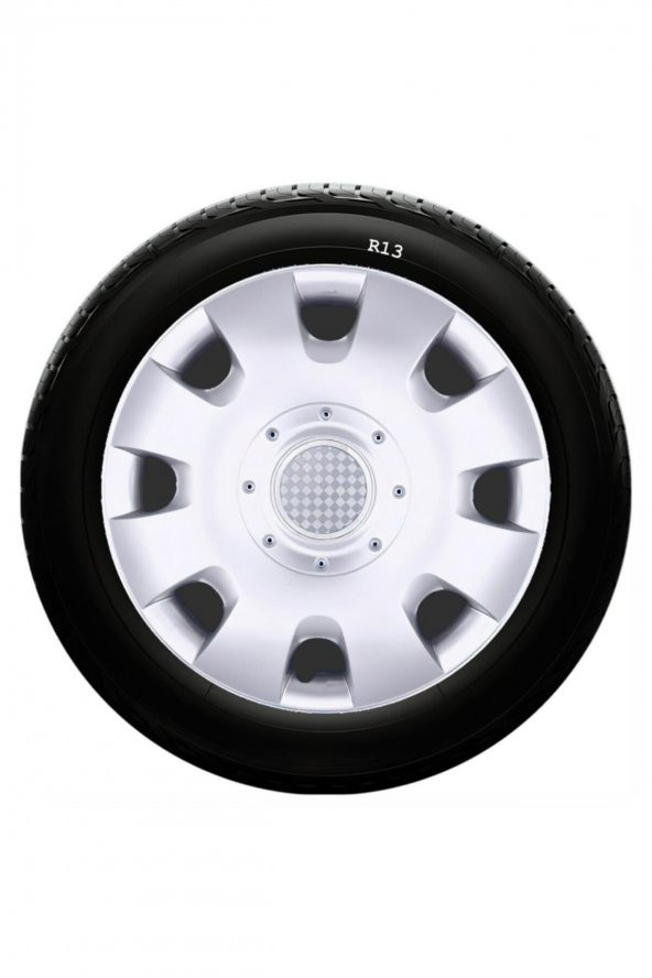 SJS Sks Alfa Romeo Jant Kapağı 13 Inç Kırılmaz 1 Takım 4 Adet No:107 ürün görseli 1