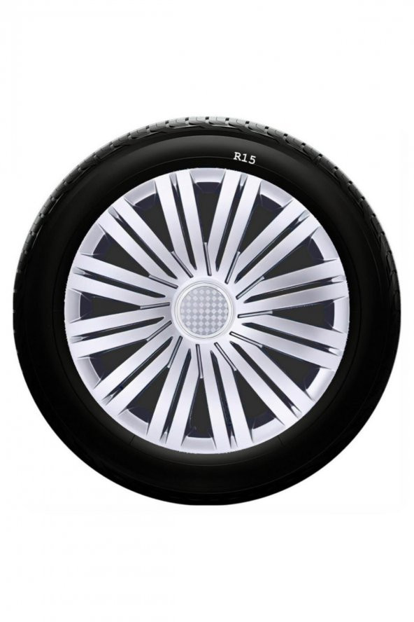 SJS Sks Alfa Romeo Jant Kapağı 15 Inç Kırılmaz 1 Takım 4 Adet No:339 ürün görseli 1