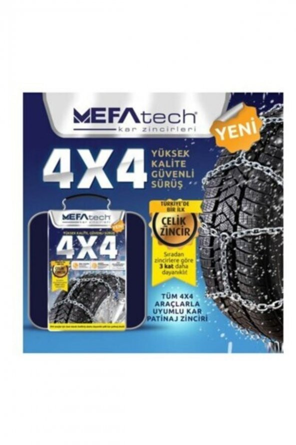 MEFATECH Kar Zinciri 4x4 Takmatik Grup 1100 Suv-minübüs-ticari Araç ürün görseli 1