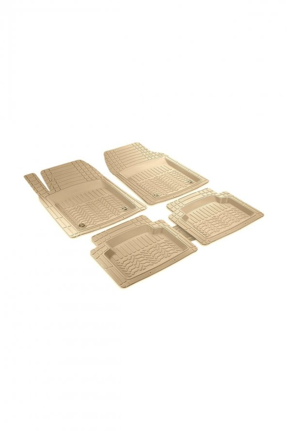 3D Seat Arona Paspas  Havuzlu Paspas  Bej ürün görseli 1