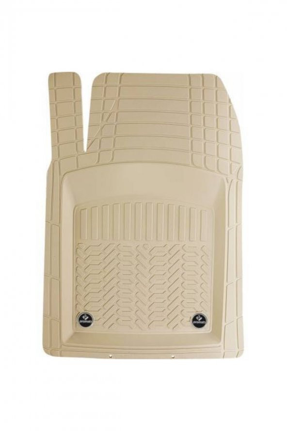 Emroto Citroen C6 Bej Renk Profesyonel 3d Havuzlu Paspas 5 Parça ürün görseli 1