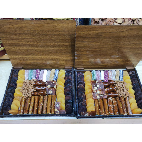 Öz Altın Kayısı Hediyelik İsimli Kutu 1200 GR ürün görseli 1