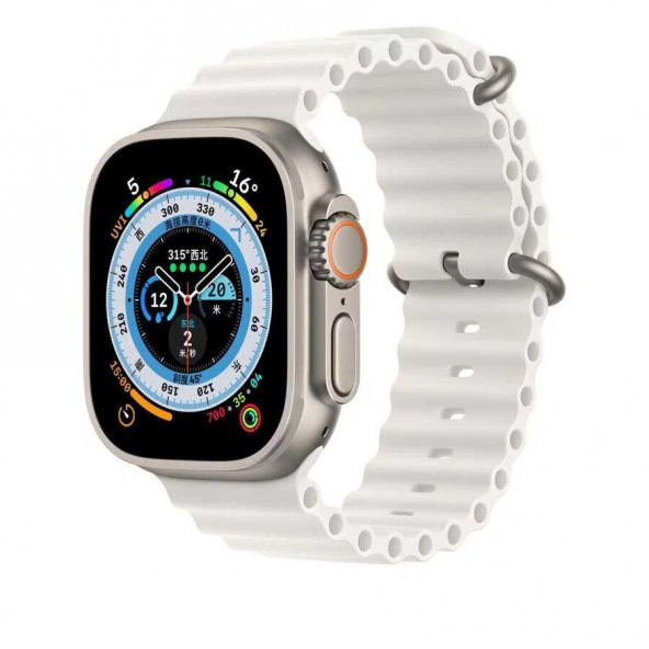 Apple Watch 42mm Zore KRD-75 Silikon Kordon - Resim 12