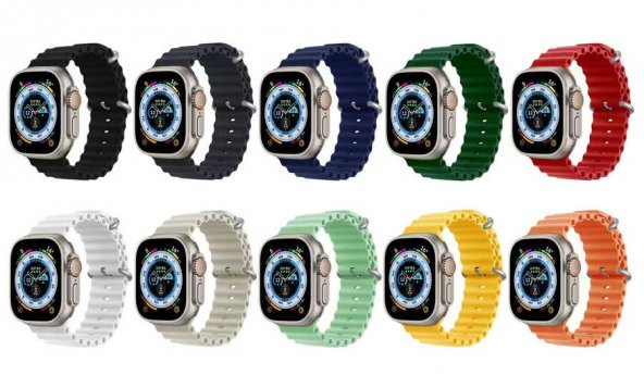 Apple Watch 40mm Zore KRD-75 Silikon Kordon - Resim 11