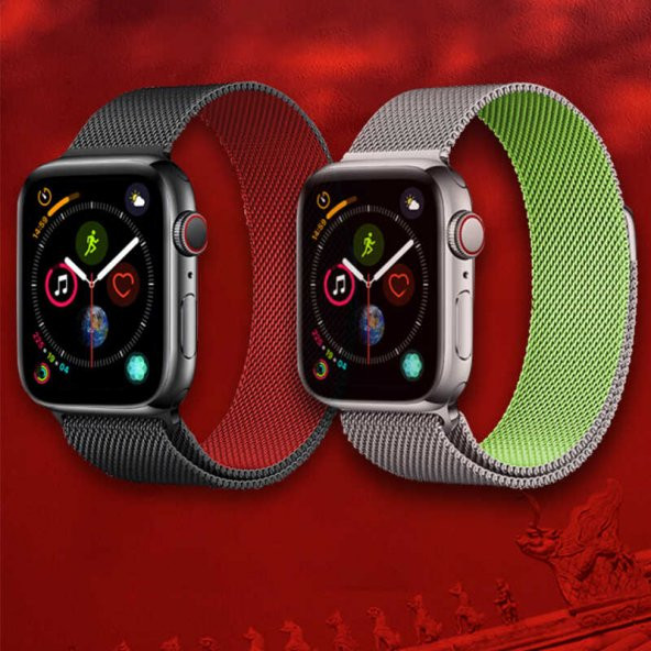 Apple Watch 40mm KRD-22 Metal Kordon - Resim 12