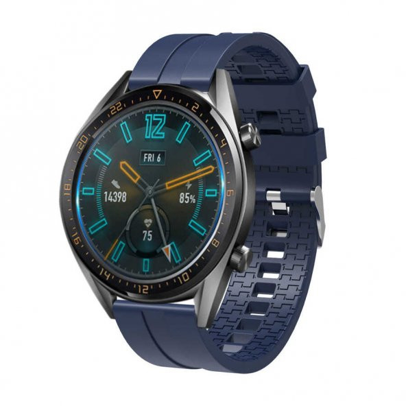 Huawei GT2 46mm KRD-23 Silikon Kordon - Resim 5