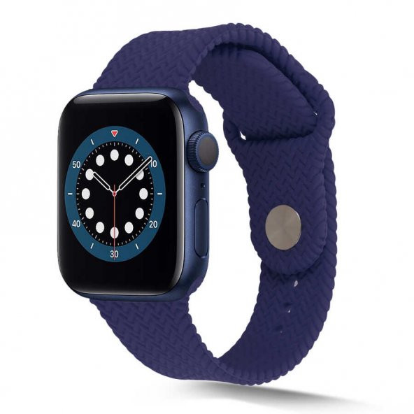 Apple Watch 40mm KRD-37 Silikon Kordon - Resim 10