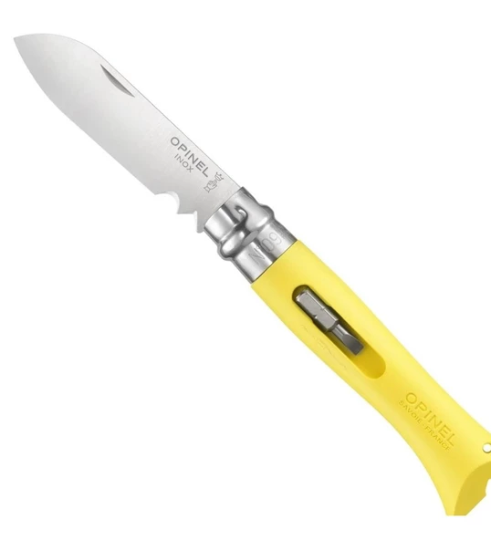 Opinel No 09 Çok Amaçlı Paslanmaz Çelik Çakı (Sarı) ürün görseli 1