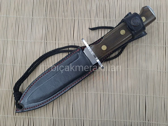 Bora 425 W Jackal Wenge Saplı Bıçak - Resim 3