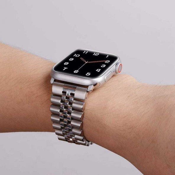 Apple Watch 38mm KRD-36 Metal Kordon - Resim 3