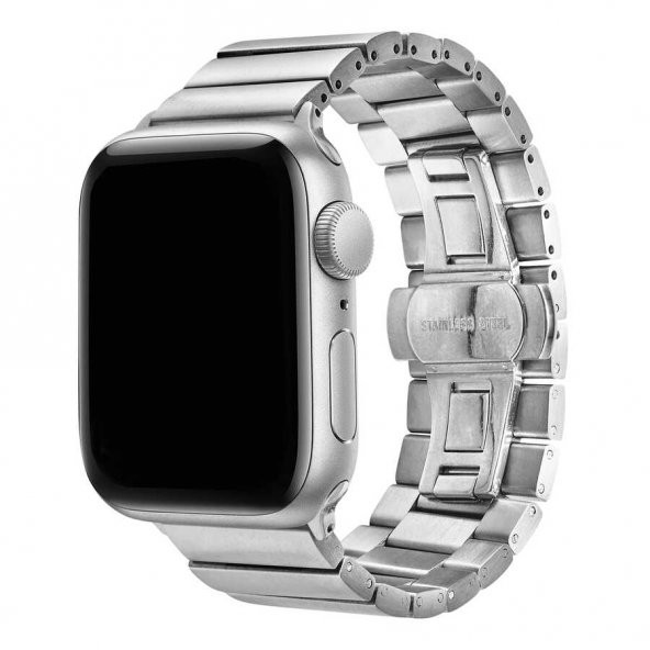 Apple Watch 42mm KRD-41 Metal Kordon - Resim 9