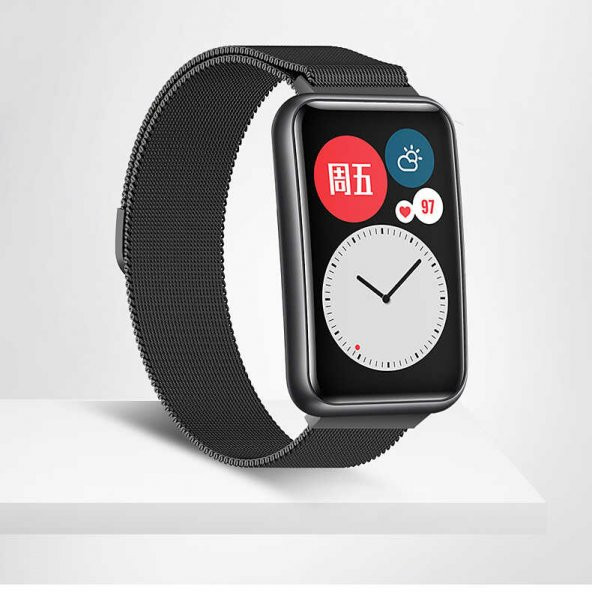 Huawei Watch Fit KRD-01 Metal Kordon - Resim 3