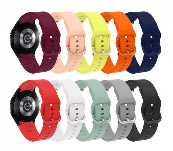 Galaxy Watch 4 44mm KRD-50 Silikon Kordon - Resim 2