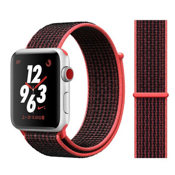 Apple Watch 42mm KRD-03 Hasır Kordon - Resim 12