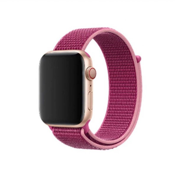 Apple Watch 40mm KRD-03 Hasır Kordon - Resim 6