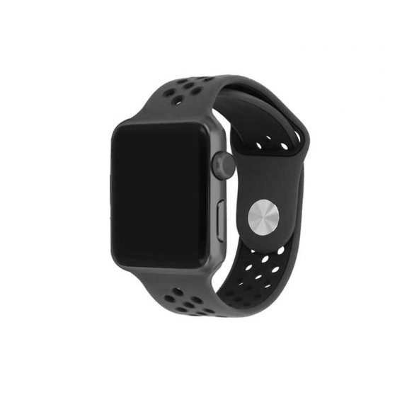 Apple Watch 42mm KRD-02 Silikon Kordon - Resim 4
