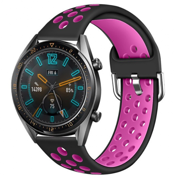 Huawei GT2 46mm KRD-10 Silikon Kordon - Resim 10